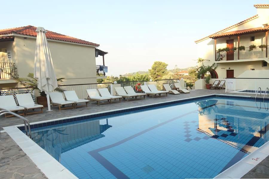 Hermes Hotel Vromólimnosz Kültér fotó